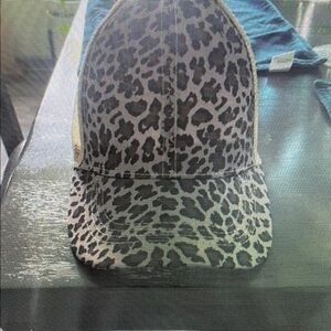 Leopard Print Baseball Cap